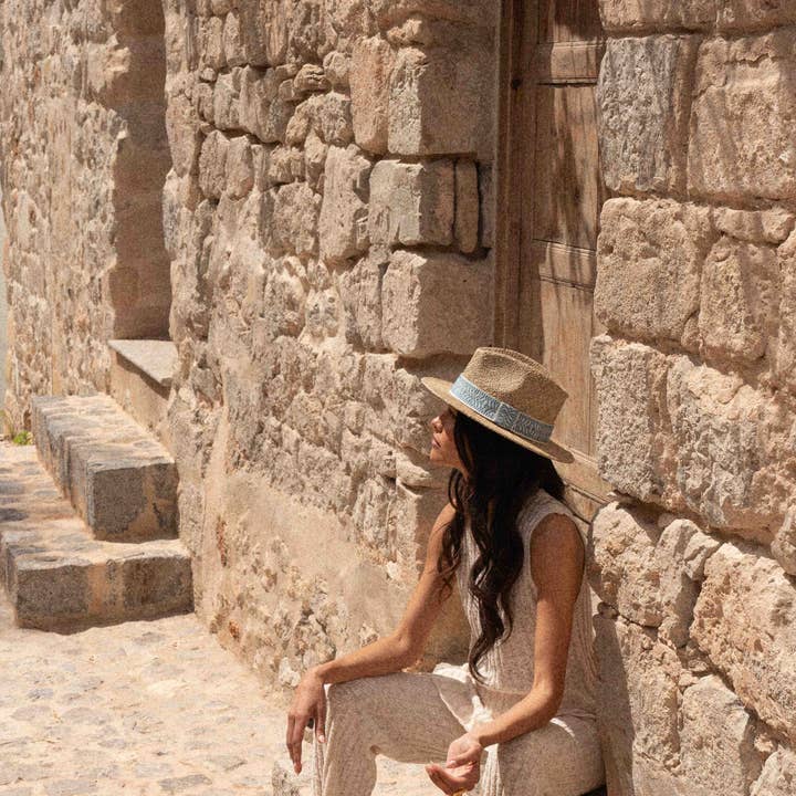 Maradji - Wholesale Straw Hat - Women's - HAT PANAMA AZUR