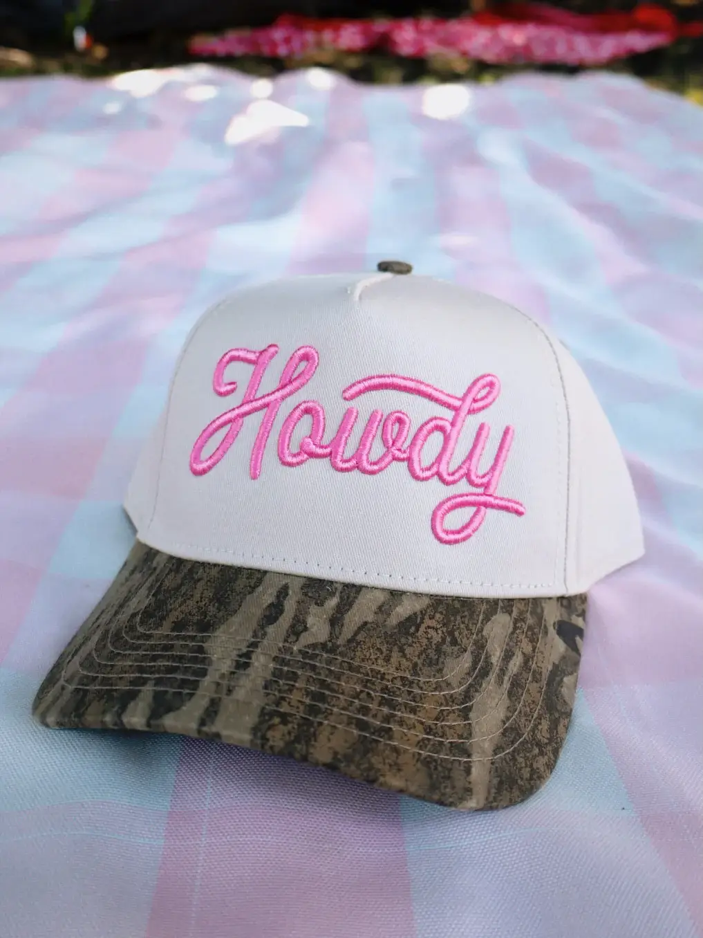 Wilder Made - Wholesale Trucker Hat - Women's - Howdy Puff Embroidered Hat 5