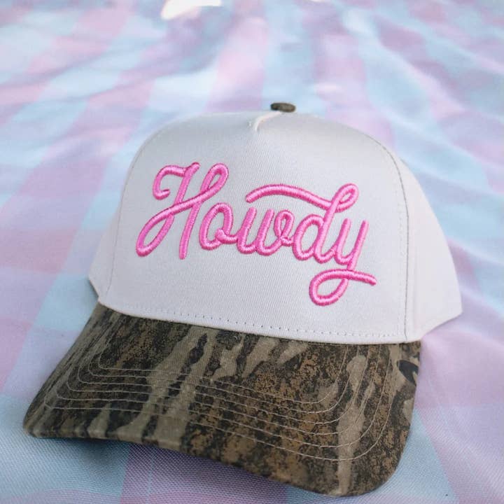 Wilder Made - Wholesale Trucker Hat - Women's - Howdy Puff Embroidered Hat 5