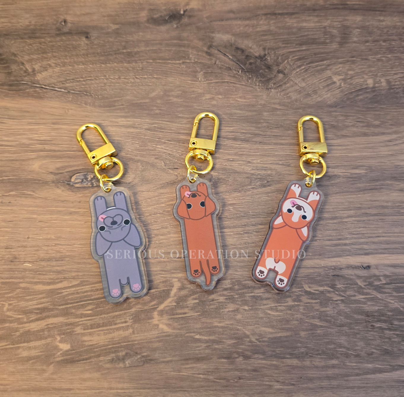 SeriousOperationStudio - Wholesale Keychain - Unisex - Long Cat & Dog Keychains6
