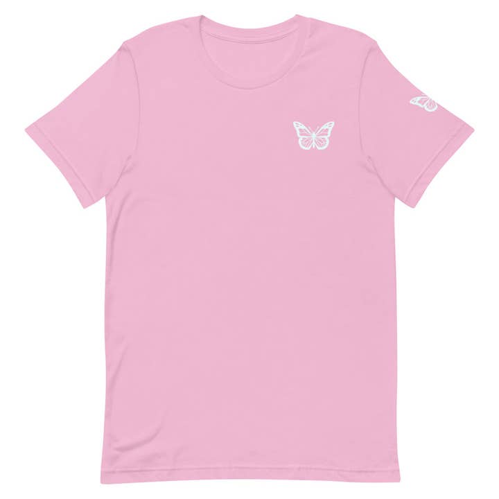 Butterfly Short-Sleeve Unisex T-Shirt for wholesale by 858 The Label