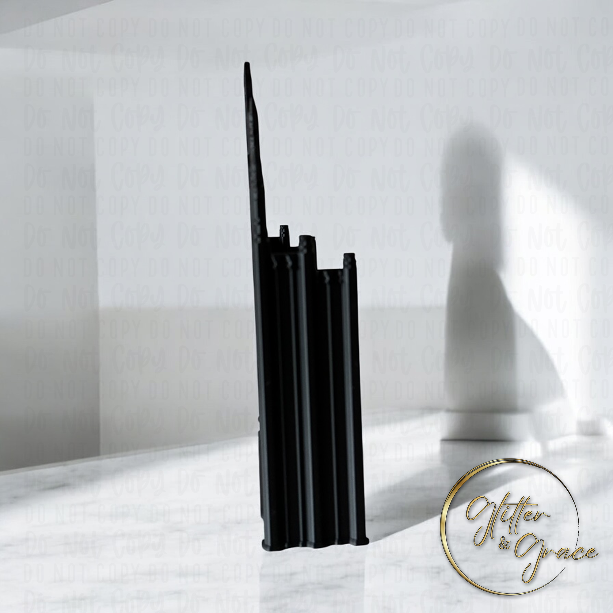 Glitter And Grace, LLC – wholesale Dekorativt bordsobjekt – Gotisk katedral6