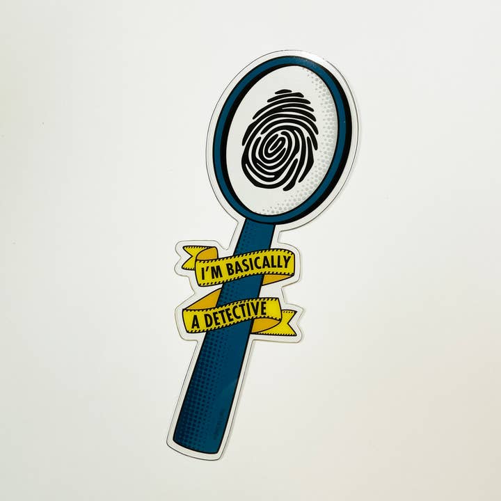 I'm Basically A Detective Bookmark for wholesale by Pixel & Ink Creative