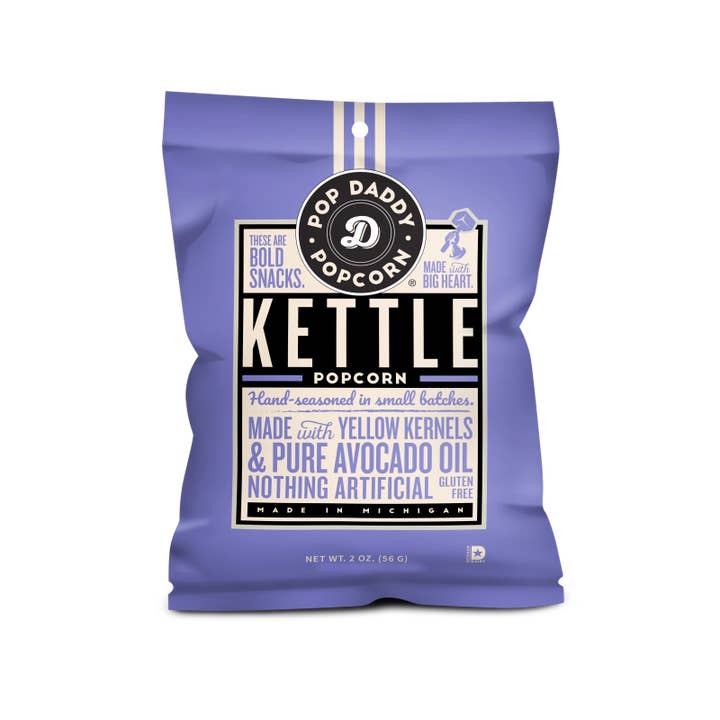 Pop Daddy Snacks - Wholesale Popcorn - Pop Daddy – Premium Kettle Corn Flavored Popcorn 2.0oz