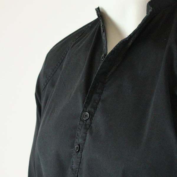 Camicia Kangaroo nera | PUTTMEISTER per la vendita all'ingrosso da parte di labelswelove