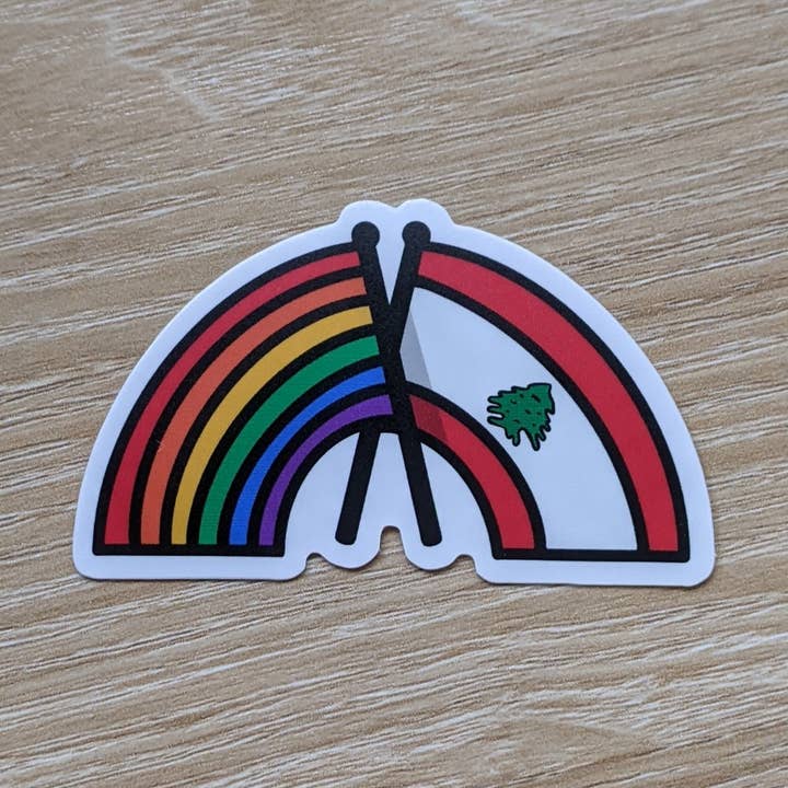 Lebanon Pride | Aufkleber für den Großhandel von Yas Petit Poulet