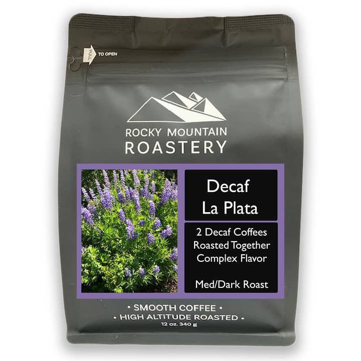Decaf La Plata Blend for wholesale by rocky mountain roastery