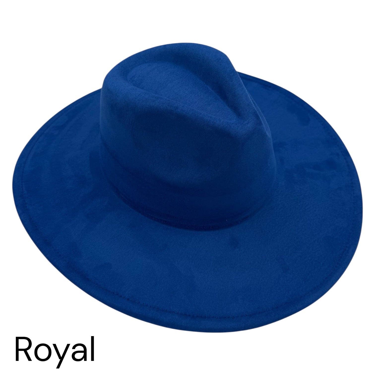KW Laser Supplies - Wholesale Fedora - Women's - Vegan Suede Wide Brim Hats20