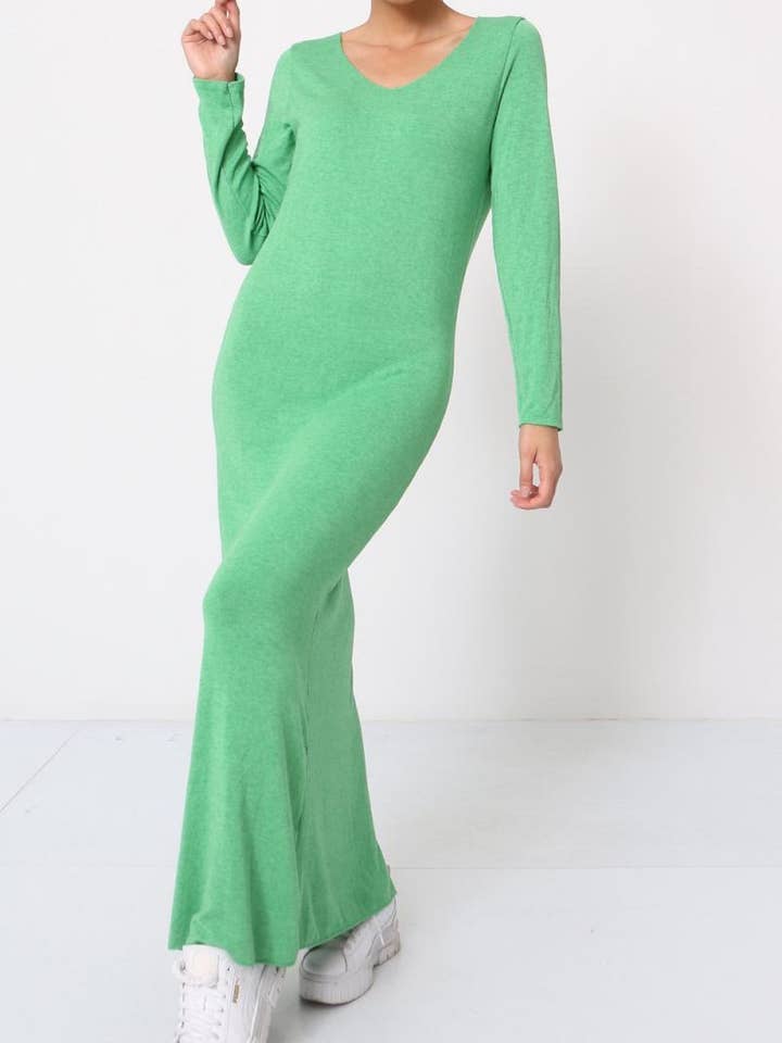 Long dress REF.2237 for wholesale by LÉA & LUC