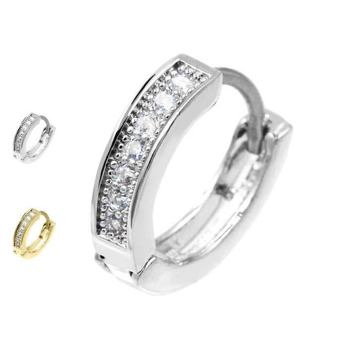 Clicker with a row of Crystals - PO-403 for wholesale by Awaken