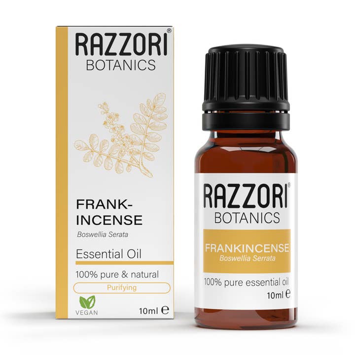 Organic Frankincense Essential Oil for wholesale by Razzori Botanics