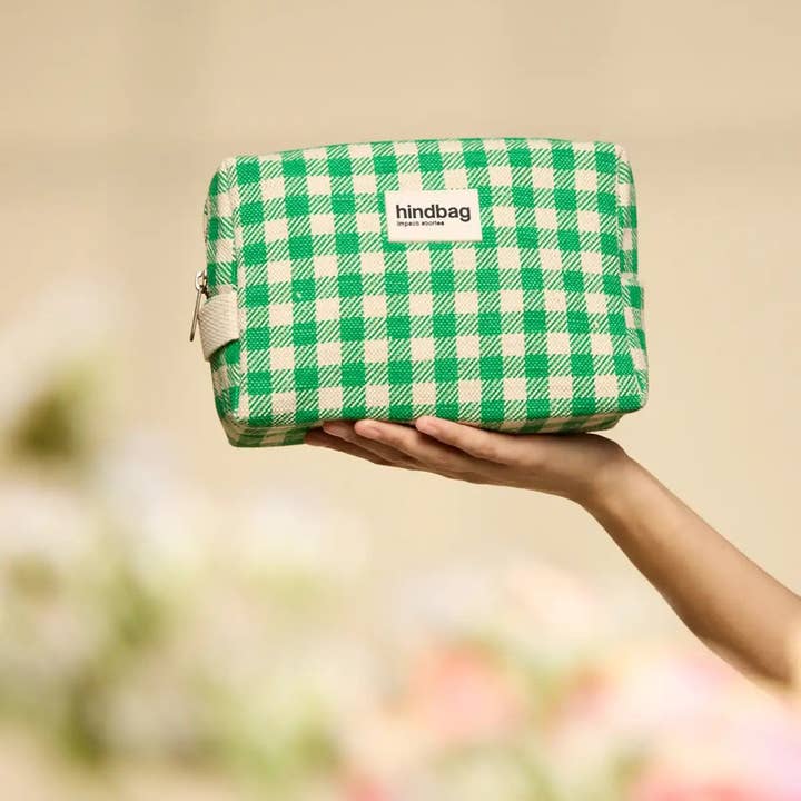 Hindbag - Wholesale Toiletry Bag - Women's - Leon Vichy Green Toiletry Bag0