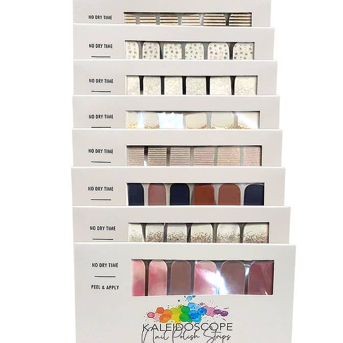 Kaleidoscope Accessories - Wholesale Nail Art/Decal - Kaleidoscope Nail Strip Collections, 10 Assorted8
