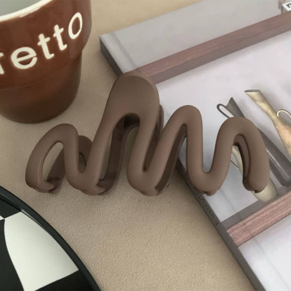 Wholesalesir - Wholesale Hair Clip - Women's - Wavy Large Hair Claw Clips2