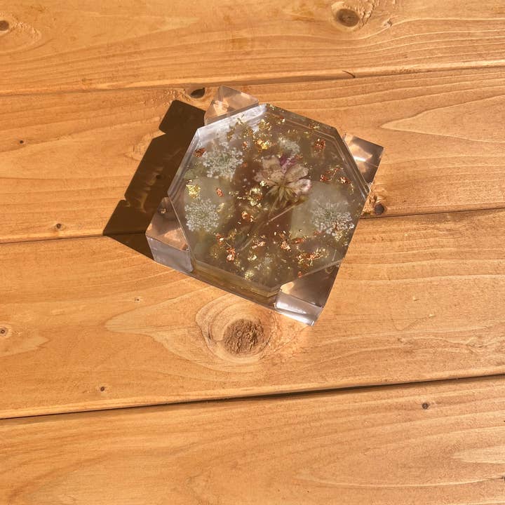 Mae Mae's - Wholesale Coasters - Octagon resin coasters 1