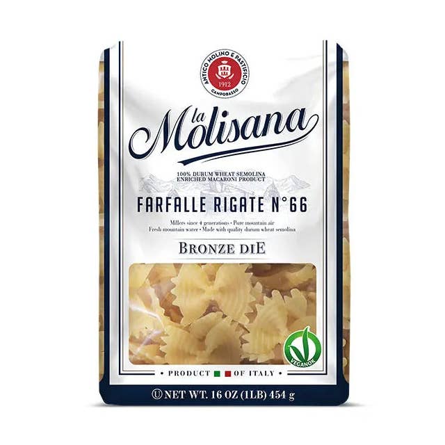 La Molisana Farfalle Rigate N°66 for wholesale by The Italians' Pantry