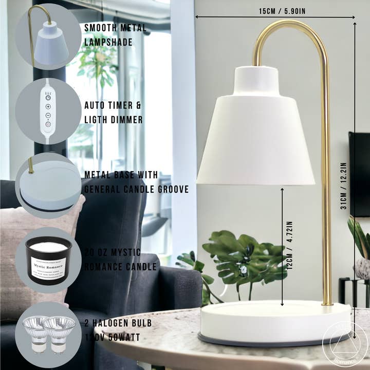 Mystic Romance - Wholesale Wax Warmer - 69141 Candle Warmer Lamp3