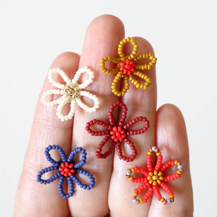 Flower Studs for wholesale by ashdel