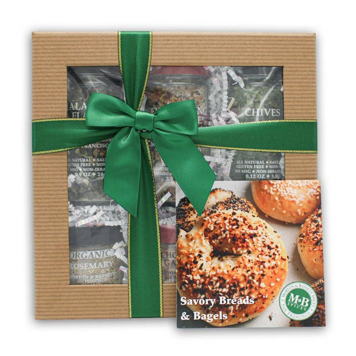 M&B Savory Breads & Bagels Kit | Ready-to-Gift for wholesale by Morton & Bassett
