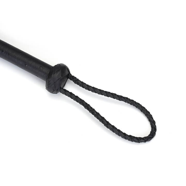 Liebe Seele – wholesale Sex toy – Demon's Kiss Black Leather Cat O' Nine Spanking Whip3