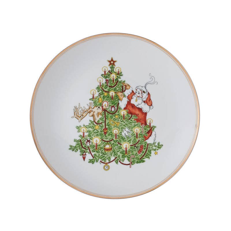 White Fitz & Floyd St Nicholas 16PC DW   Brown Box Pkg for wholesale on Faire2