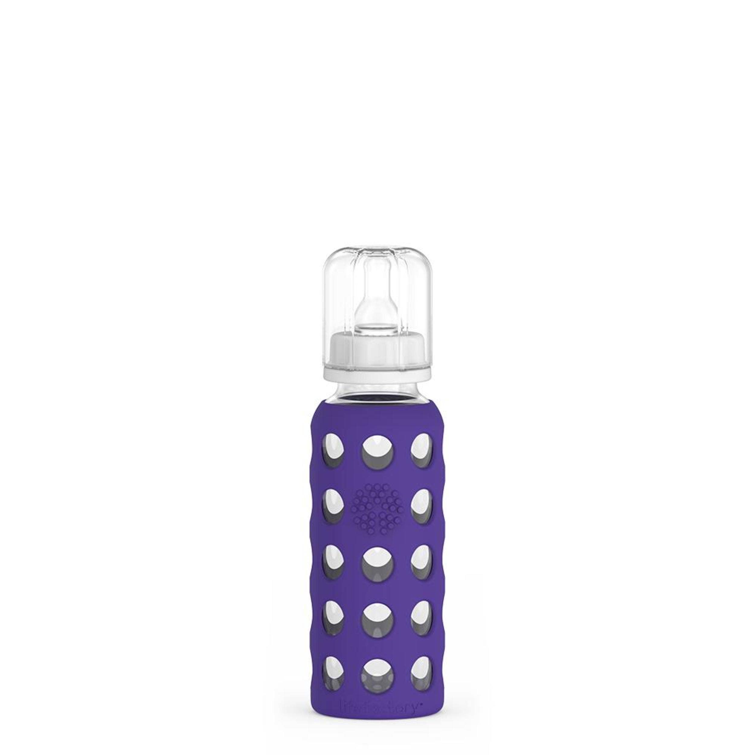 Lifefactory - Wholesale Baby Bottle - 9oz Glass Baby Bottle - Stage 2 Nipple, Stopper, and Cap5