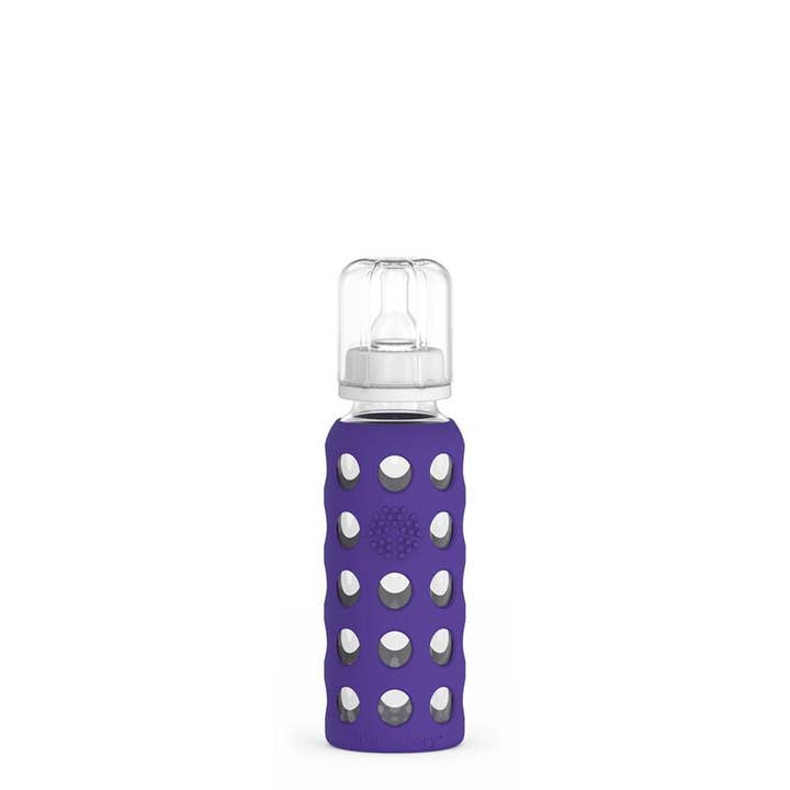 Lifefactory - Wholesale Baby Bottle - 9oz Glass Baby Bottle - Stage 2 Nipple, Stopper, and Cap5