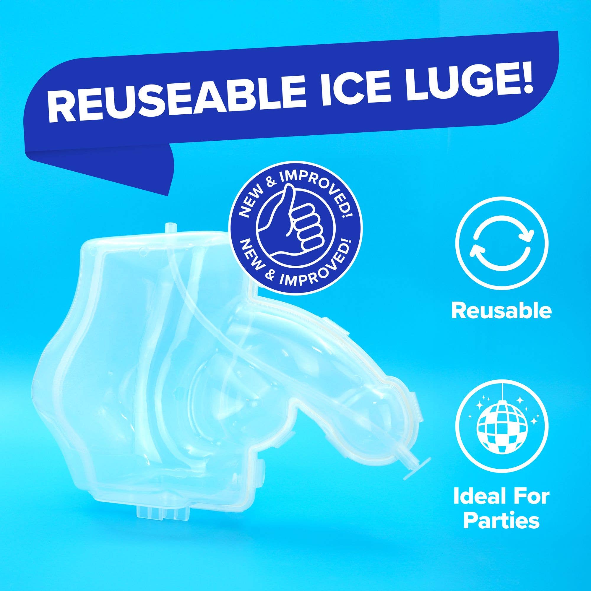 Creative Conceptions LLC - Wholesale Gag Gift/Novelty Gift - Play Wiv Me - Huge Penis Ice Luge1