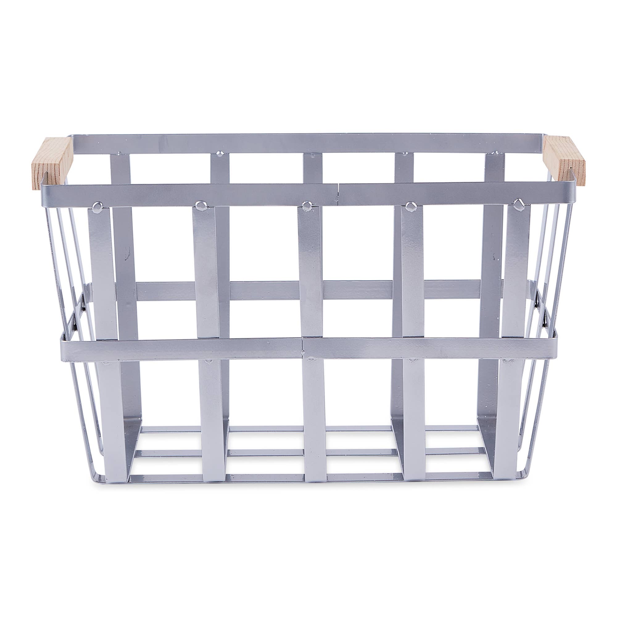 Welcome Home Unbeatable Deals - Vente Paniers - Ensemble de 3 paniers urbains modernes en métal galvanisé Asst1