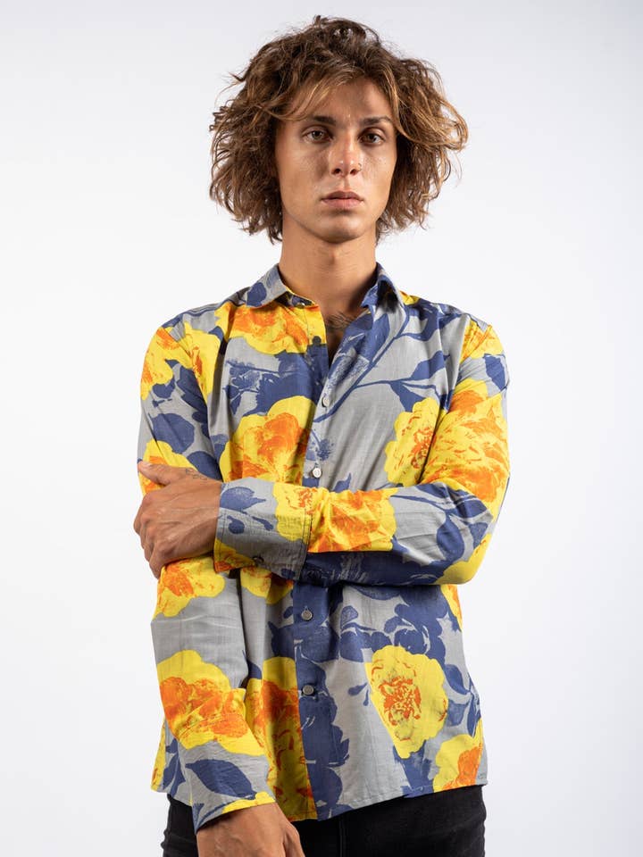 Camisa de seda y algodón Warna para venta al por mayor de Gingersnap Official Bali