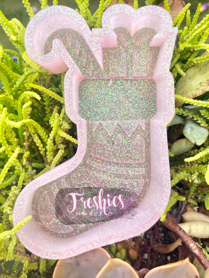 Kerst kous Freshie voor wholesale door KR Kreations LLC