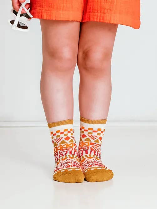 Olisha socks - Wholesale Socks - Kids - Sema (kids) Vanilla - Organic Cotton Socks1