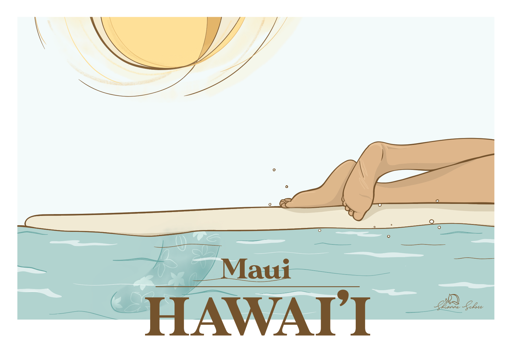 Schorrline Design - Wholesale Postcard - Local Hawaii Post Cards2