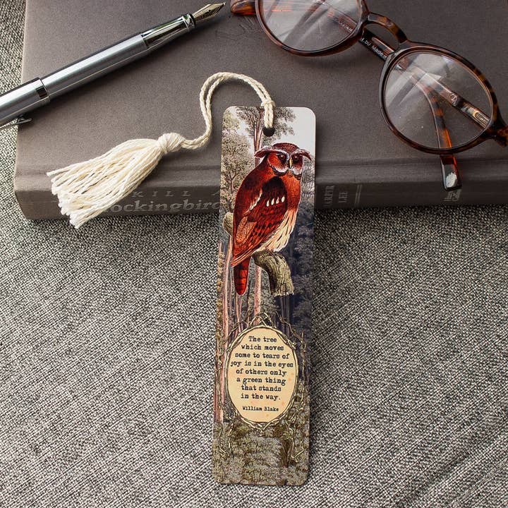 Sunshine and Ravioli - Wholesale Bookmark - Woodland Quote Bookmark - William Blake