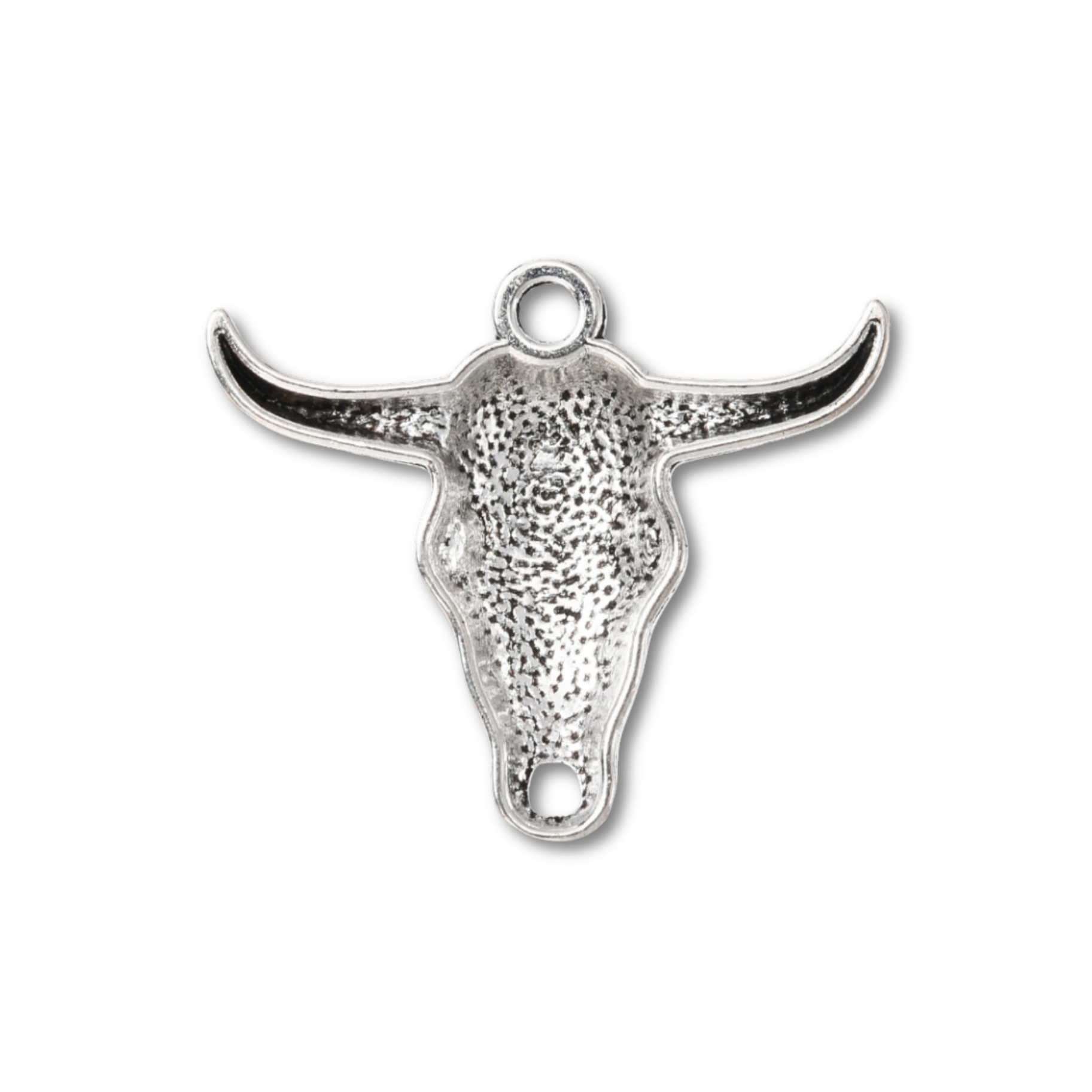 Love, Paige Designs - Wholesale Individual Charm/Pendant - Bullhead Silver Charm2