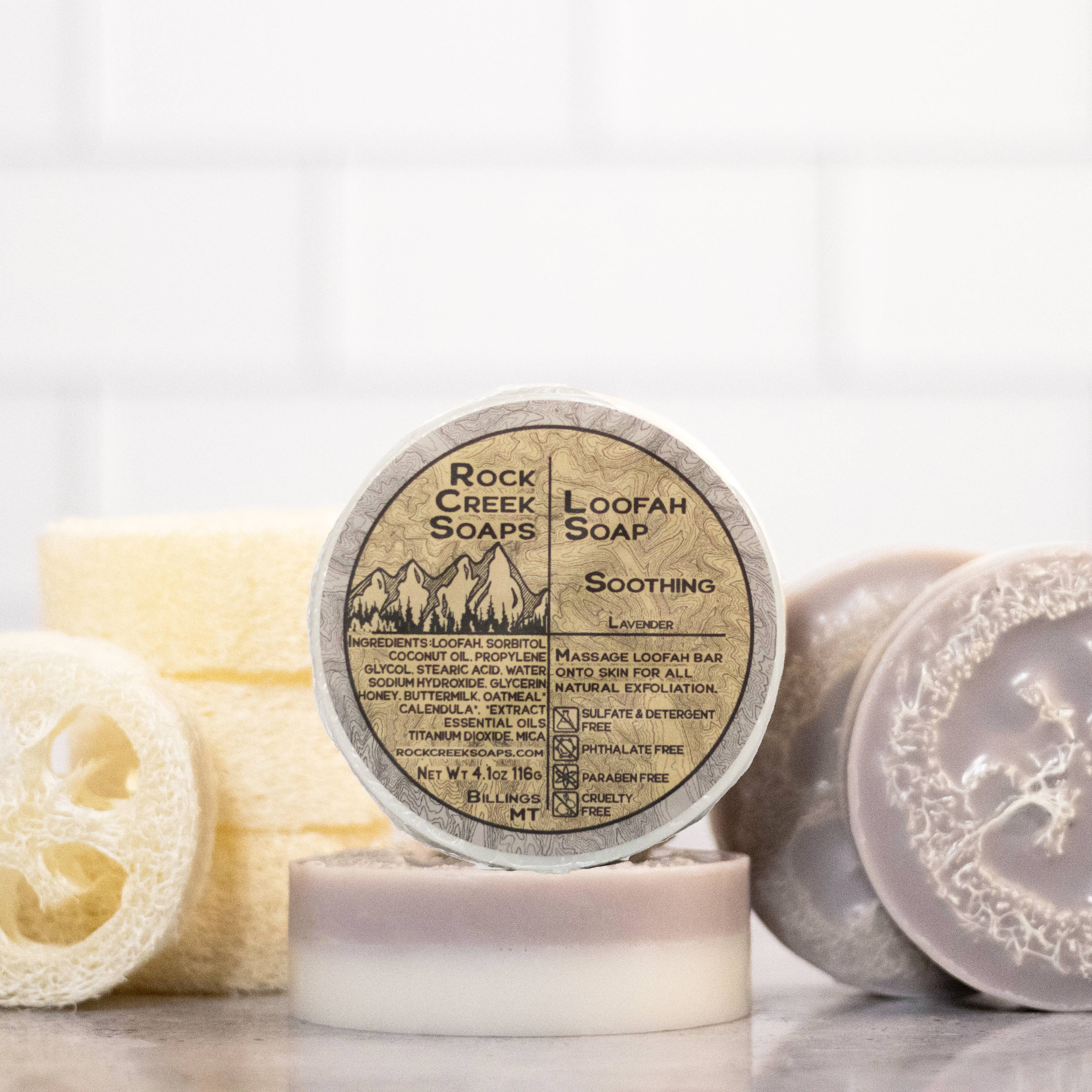Rock Creek Soaps - Wholesale Bar Soap - Loofah Soap23