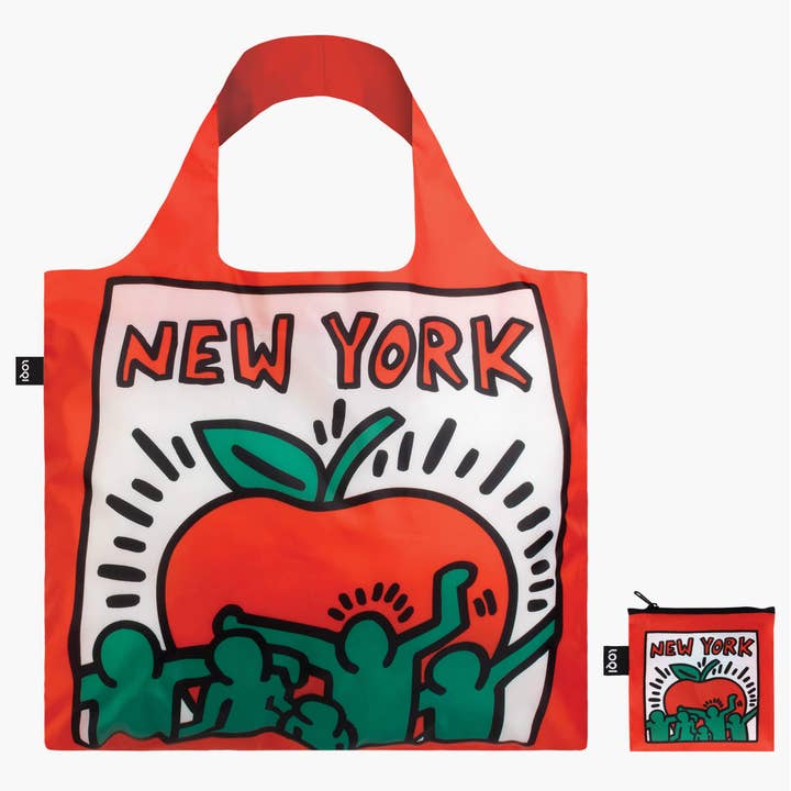 KEITH HARING New York Recycled Bag for wholesale by LOQI LLC