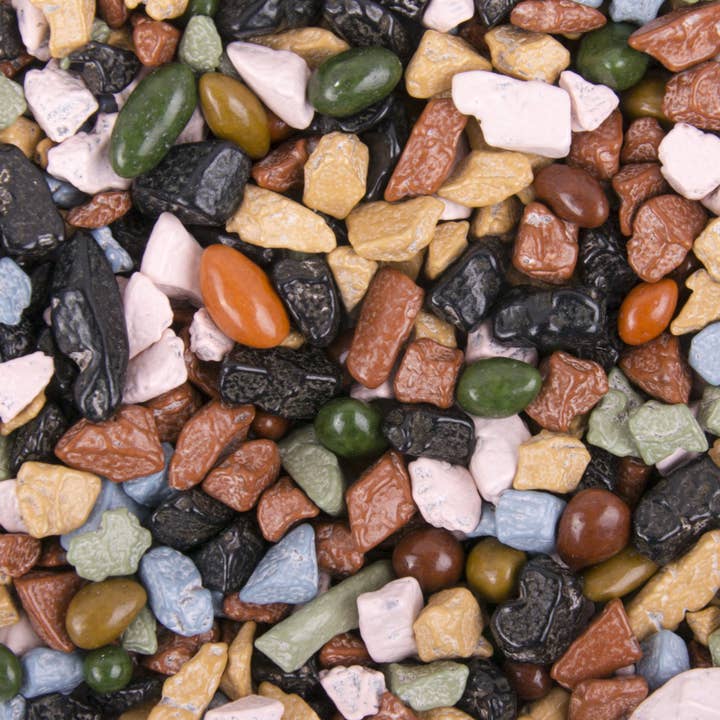 Grandpa Joe's Candy Shop - Wholesale Chocolate Covered Sweets - Kimmie Choco Rocks Bulk, 5lb Bag