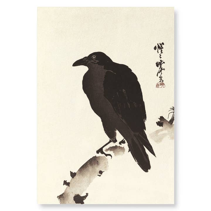 CROW (C.1868): Stampa artistica giapponese per la vendita all'ingrosso da parte di Ezen Trade