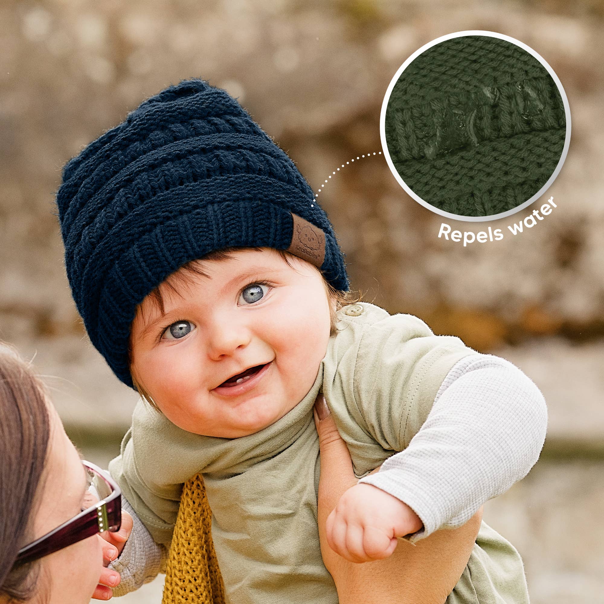 KeaBabies – wholesale Mössa för nyfödda - Baby – KeeBabies 3-Pack Warmzy Beanies (Urban, M)6
