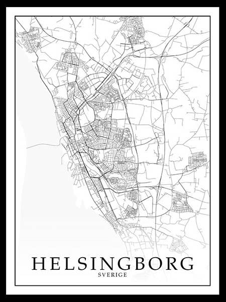 Plakat Helsingborg für den Großhandel von Hugodesign