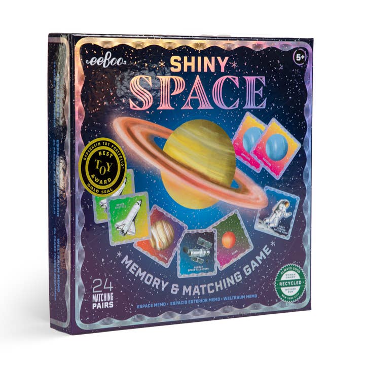 Space Shiny Memory & Matching Game for wholesale by eeBoo