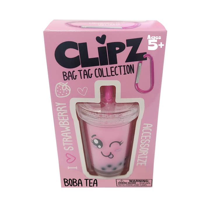 Clipz Boba Tea Bag Tag - 3 Assorted for wholesale by Stream Machine