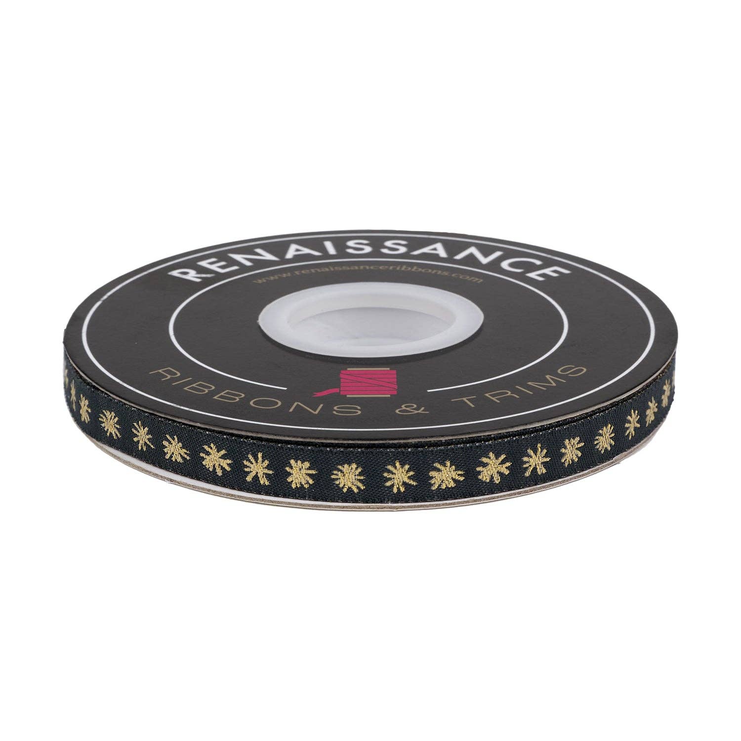 Renaissance Ribbons - Wholesale Ribbon – Gift wrapping - Gold Tinsel - 3/8" width - Farmhouse Christmas - 15 Yard Spool0