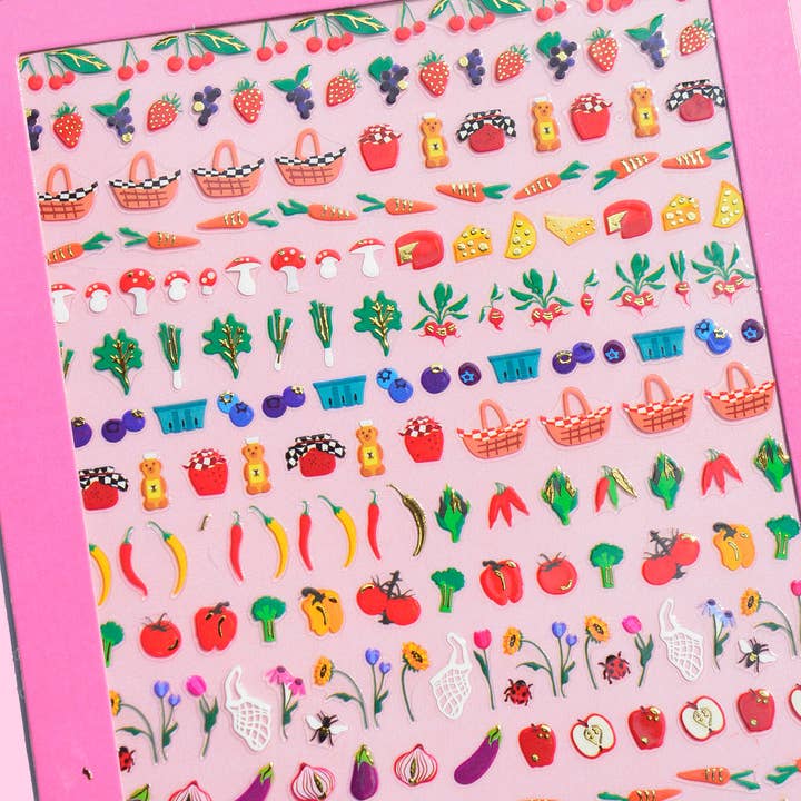 Deco Beauty - Wholesale Nail Art/Decal - Nail Art Stickers - Farmer's Market