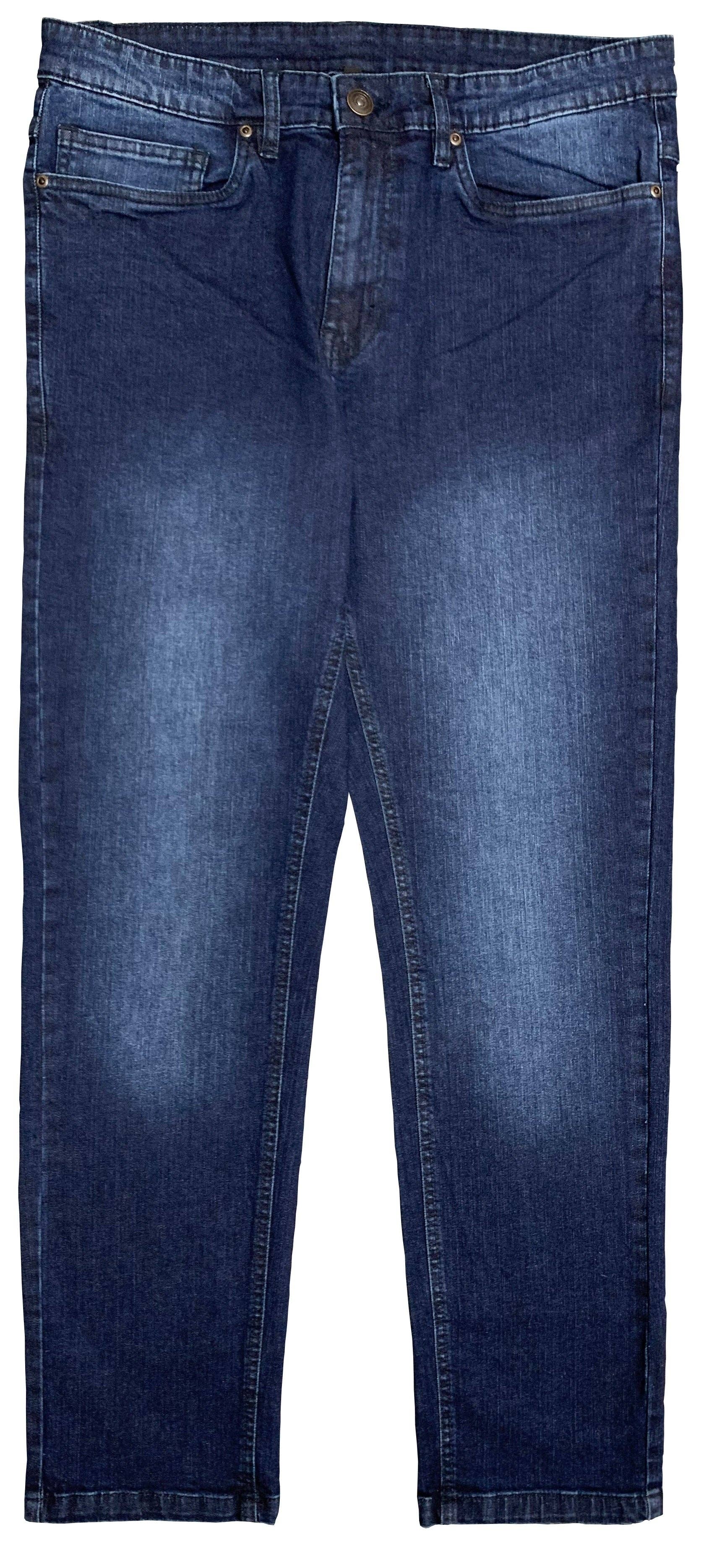 Royal Threads - Wholesale Jeans - Men's - Men's Flexible Straight Leg Warm Classic Denim Jeans Pants4