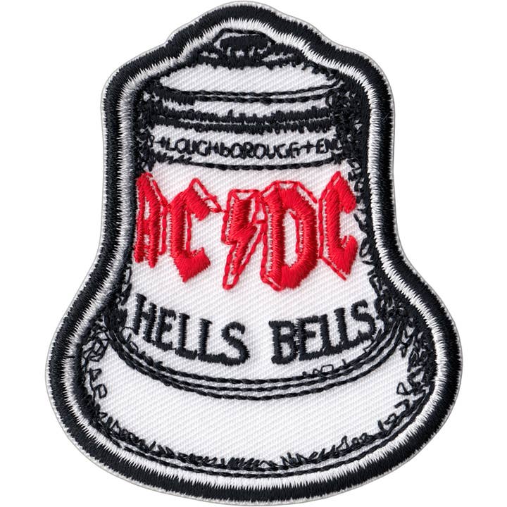 Patch - AC/DC - Hells Bells Logo - 3" for wholesale by Square Deal Recordings & Supplies