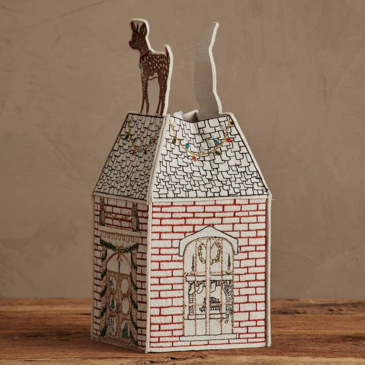 Coral & Tusk - Wholesale Tissue Box - Home for the Holidays Tissue Box Cover6