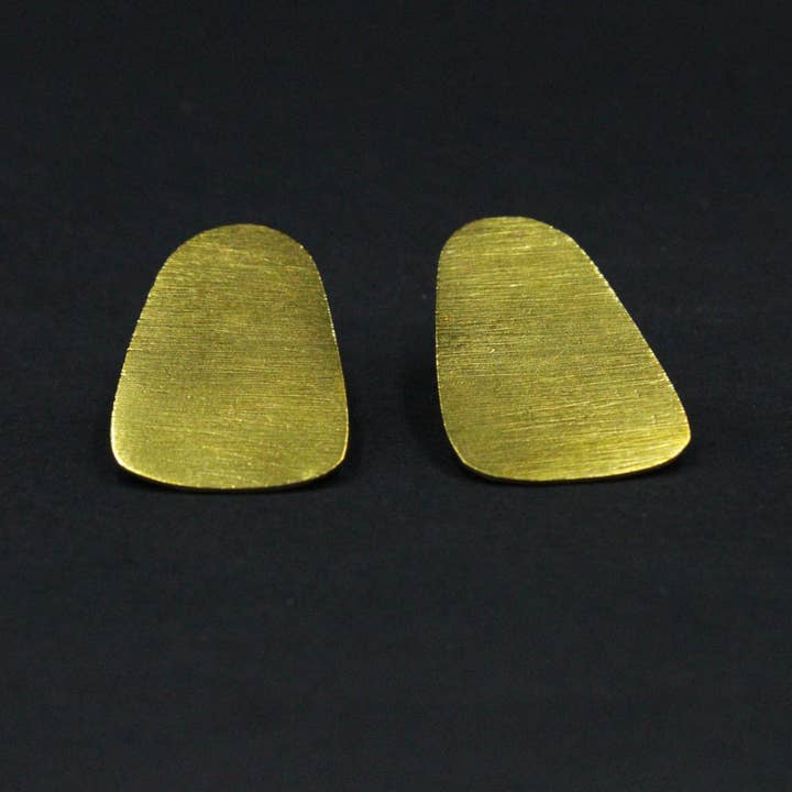 MIRÓ gold-plated earrings for wholesale by LA MAR