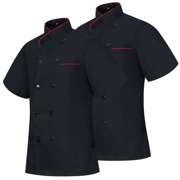 Pakke*2 stk - CHEF JAKKER TIL KVINDER - COOK UNIFORM- Ref.2-8441 for engroshandel hos MISEMIYA